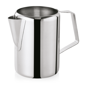 Pichet inox chromé finition miroir - 600 ml - Ø 8,5 cm