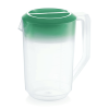 Pichet en polypropylène - 1,8 L - Couvercle vert