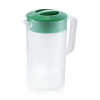 Pichet en polypropylène - 2,5 L - Couvercle vert