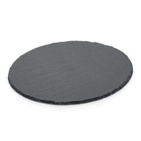 Plaque ardoise naturelle ronde - Ø 38 cm