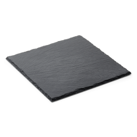 Plaque ardoise naturelle carrée - 30 x 30 cm