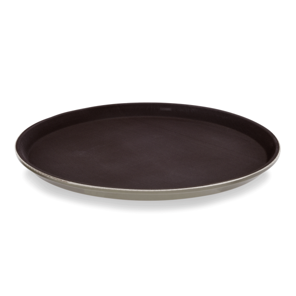 Plateau bistrot en polypropylène surface antidérapante – Ø 40 cm