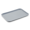 Plateau en polypropylène gris clair – 41,5 x 31 x 2 cm