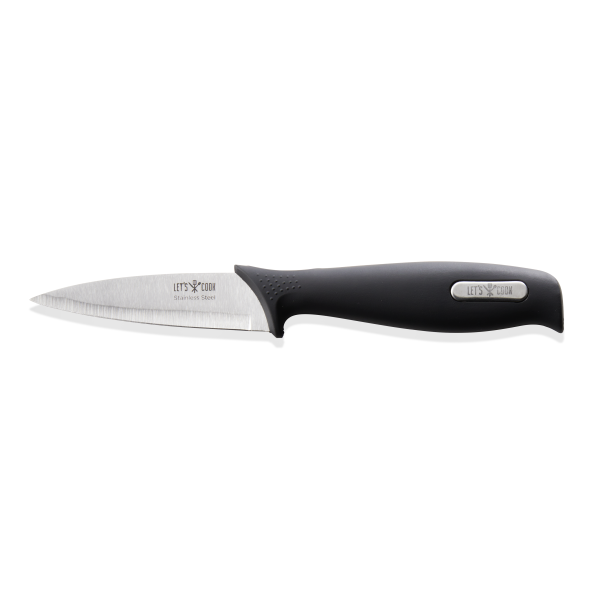 Couteau d’office inox lame 8,5 cm – Manche caoutchouc