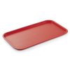 Plateau en polypropylène rouge - GN 1/1