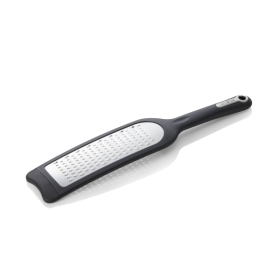 Râpe inox - manche en caoutchouc noir (lot de 12)