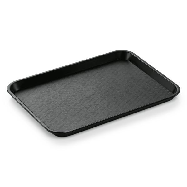 Plateau en polypropylène noir - GN 1/2