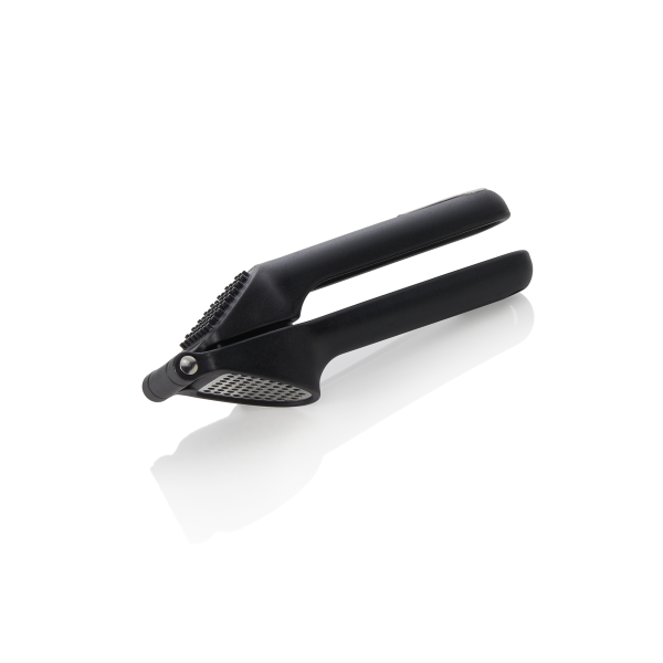 Presse-ail inox 18,5 x 6,5 cm - Manche polypropylène - Ø trous 3 mm