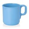 Tasse en mélamine bleue - 250 ml (lot de 12)