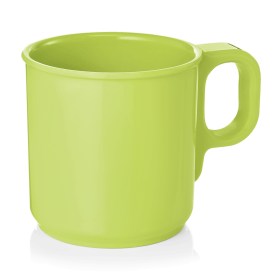 Tasse en mélamine vert pomme - 250 ml (lot de 12)