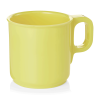 Tasse en mélamine jaune - 250 ml (lot de 12)