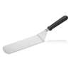 Spatule coudée inox manche plastique 38,5 cm