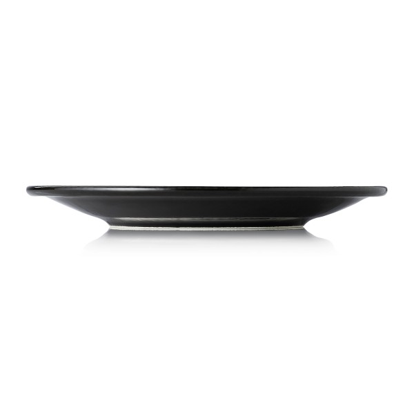 Assiette plate en porcelaine - Ø 27 cm - Série Vida Night (lot de 6)