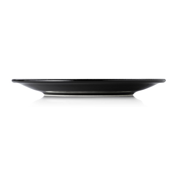 Assiette plate en porcelaine - Ø 30 cm - Série Vida Night (lot de 6)
