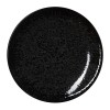 Assiette plate en porcelaine - Ø 30 cm - Série Vida Night (lot de 6)