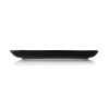 Assiette rectangulaire en porcelaine série Vida Night - 23 x 17 cm (lot de 6)