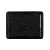 Assiette rectangulaire en porcelaine série Vida Night - 23 x 17 cm (lot de 6)