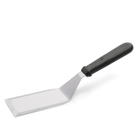 Spatule coudée inox manche plastique 30 cm