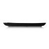 Assiette rectangulaire en porcelaine - 27 x 20 cm - Série Vida Night (lot de 6)