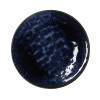 Assiette plate en porcelaine - Ø 27 cm - Série Vida Dark Ocean (lot de 6)