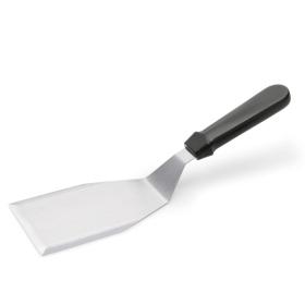 Spatule coudée inox manche plastique 32,5 cm