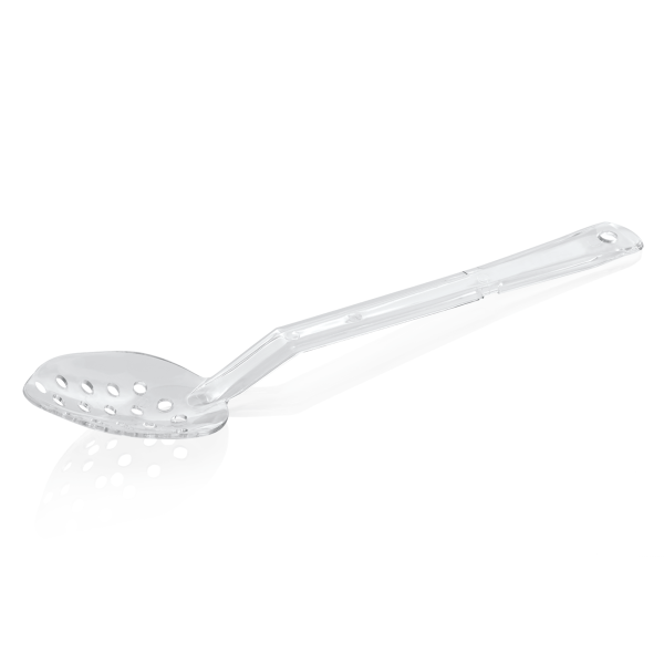 Cuillère de service perforée en polycarbonate - L. 33 cm (lot de 4)