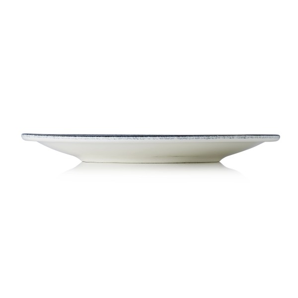 Assiette plate en porcelaine série Vida Marina - Ø 27 cm (lot de 6)