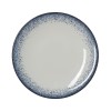 Assiette plate en porcelaine série Vida Marina - Ø 27 cm (lot de 6)