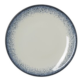 Assiette plate en porcelaine série Vida Marina - Ø 30 cm (lot de 6)