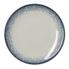 Assiette plate en porcelaine série Vida Marina - Ø 30 cm (lot de 6)