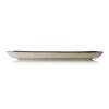 Assiette rectangulaire en porcelaine série Smilla Sand - 27 x 20 cm (lot de 6)