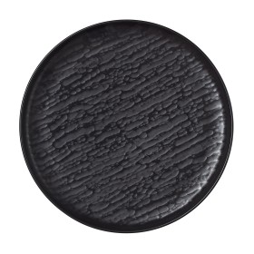 Assiette plate en porcelaine série Nova Smoke - Ø 27 cm (lot de 6)