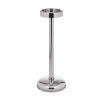Support pour rafraîchisseur de bouteille inox chromé - Hauteur 70 cm