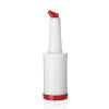 Bouteille doseuse en polypropylène rouge - 0,85 L