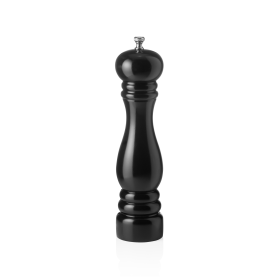 Moulin à sel en bois noir - 25 cm