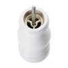 Moulin à poivre en bois blanc - 15 cm
