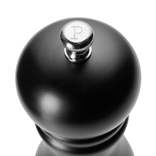 Moulin à poivre en bois noir et inox - 20 cm