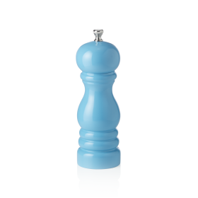Moulin à poivre en bois bleu - 15 cm