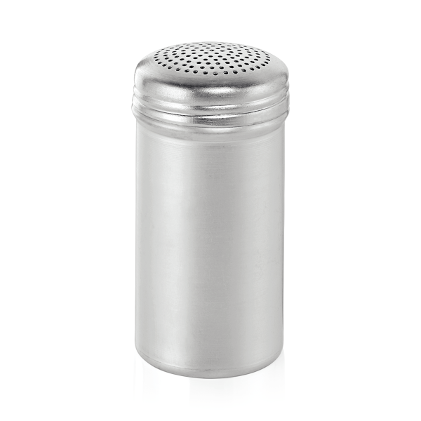 Salière en aluminium - Perforation 2 mm (lot de 6)