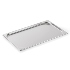 Bac gastro GN 1/1 inox chromé - Profondeur 20 mm
