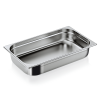 Bac gastro GN 1/1 inox chromé - Profondeur 100 mm