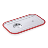 Couvercle de transport GN 1/1 inox chromé avec joint silicone