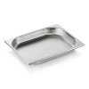 Bac gastro GN 1/2 inox chromé - Profondeur 40 mm