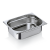 Bac gastro GN 1/2 inox chromé - Profondeur 100 mm