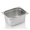 Bac gastro GN 1/2 inox chromé - Profondeur 150 mm