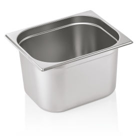 Bac gastro GN 1/2 inox chromé - Profondeur 200 mm