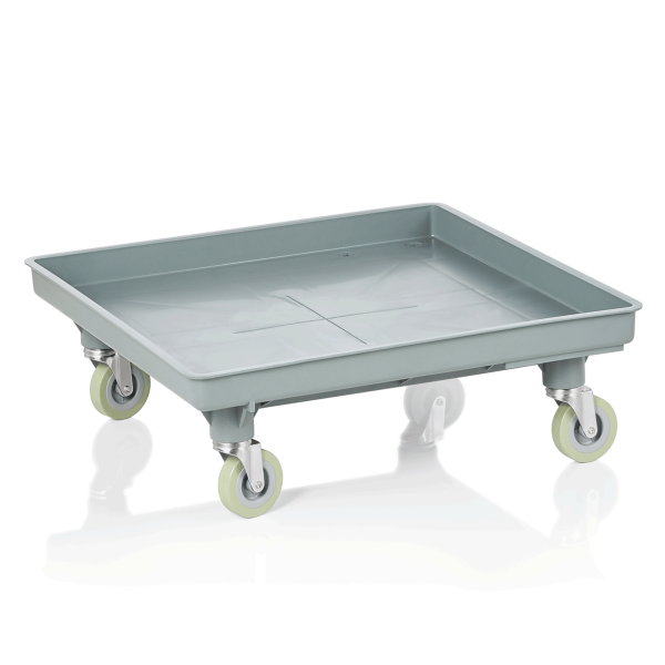 Chariot de transport en polypropylène - 53 x 53 cm