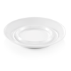Soucoupe en mélamine blanche - Pour réf. 9366 025 (lot de 12)