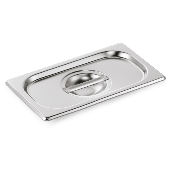 Couvercle GN 1/4 inox chromé