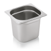Bac gastro GN 1/6 inox chromé - Profondeur 150 mm